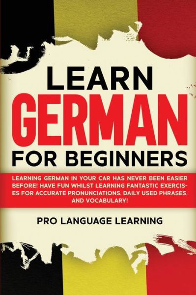 Cover for Pro Language Learning · Learn German for Beginners (Paperback Book) (2021)
