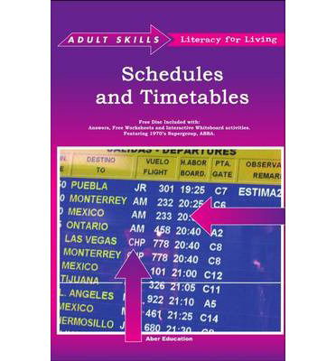 Cover for Dr. Nancy Mills · Schedules and Timetables (Pocketbok) (2013)