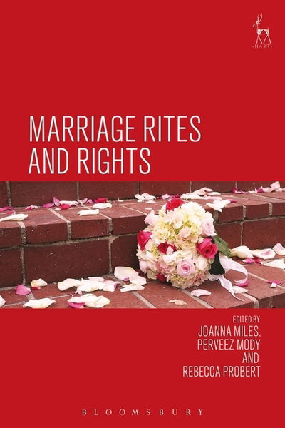 Cover for Miles Joanna K. · Marriage Rites and Rights (Paperback Book) (2015)