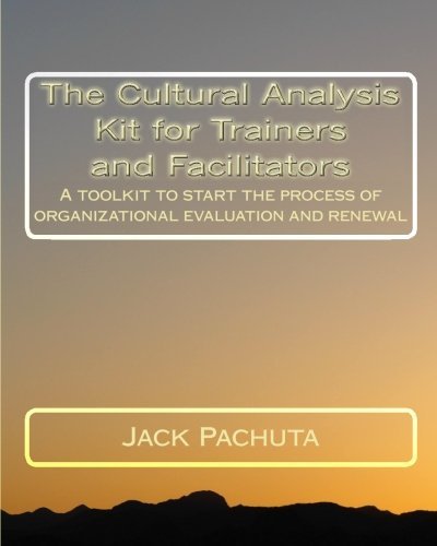 The Cultural Analysis Kit for Trainers and Facilitators: a Toolkit to Start the Process of Organizational Evaluation and Renewal - Jack Pachuta - Books - Management Strategies, Incorporated - 9781888475135 - July 20, 2010