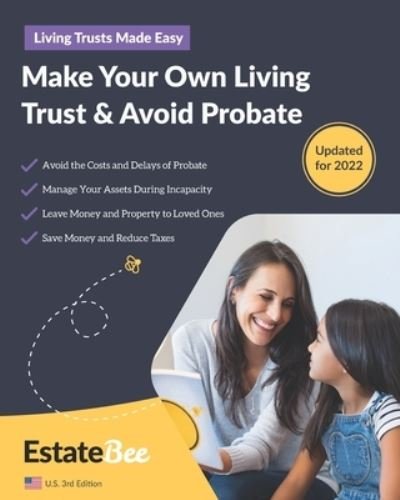 Cover for Estatebee · Make Your Own Living Trust &amp; Avoid Probate (Paperback Book) (2021)