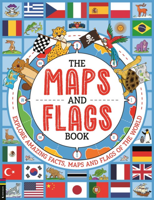 Cover for Joe Fullman · The Maps and Flags Book: Explore amazing facts, maps and flags of the world (Pocketbok) (2025)