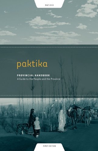 Cover for Gerard Russell · Paktika Provincial Handbook: a Guide to the People and the Province (Paperback Book) (2010)