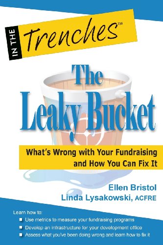 Cover for Lysakowski, Linda (Capital Venture) · The Leaky Bucket: What's Wrong with Your Fundraising and How You Can Fix It - In the Trenches (Paperback Book) (2013)