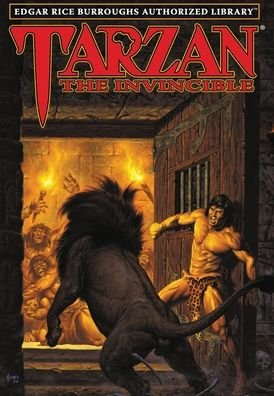 Cover for Edgar Rice Burroughs · Tarzan the Invincible (Hardcover bog) (2022)