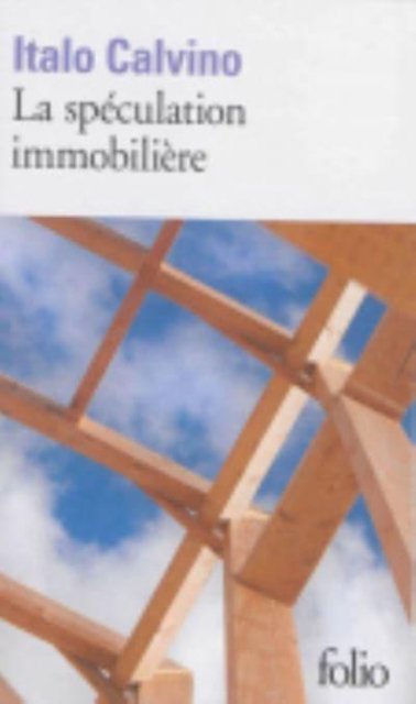 Cover for Italo Calvino · La speculation immobiliere (Paperback Book) (2013)