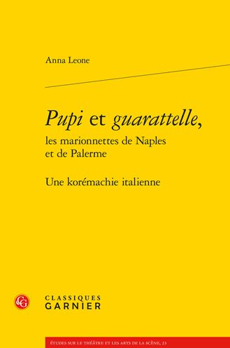 Cover for Anna Leone · Pupi Et Guarattelle, Les Marionnettes de Naples Et de Palerme (Paperback Book) (2022)