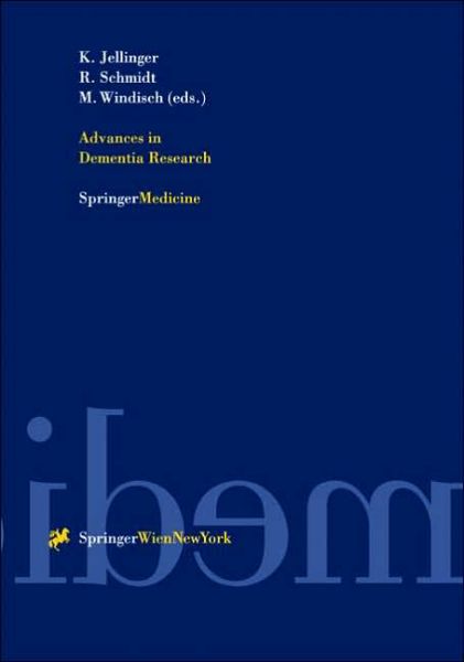 Cover for Advances in Dementia Research - Journal of Neural Transmission. Supplementa (Hardcover Book) [2000 edition] (2000)