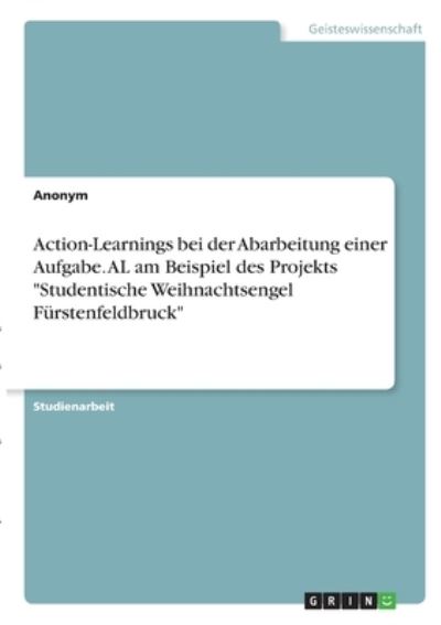 Action-Learnings bei der Abarbei - Anonym - Other -  - 9783346306135 - 