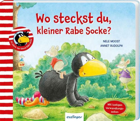 Der kleine Rabe Socke: Wo steckst du, kleiner Rabe Socke? - Nele Moost - Books - Esslinger Verlag - 9783480237135 - August 1, 2021