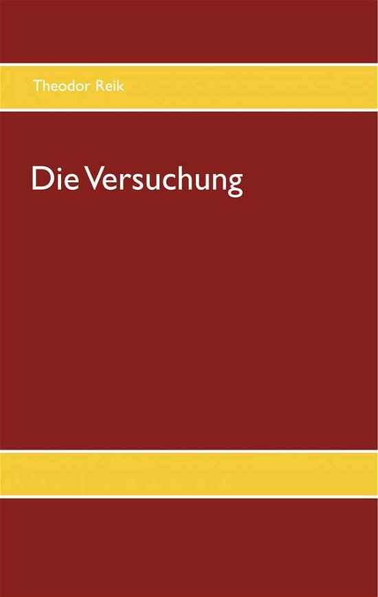Cover for Reik · Die Versuchung (Bog)