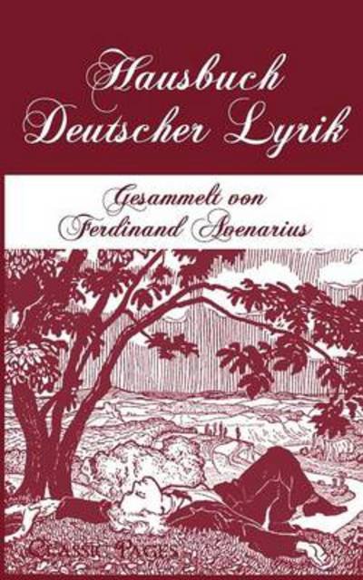 Cover for Ferdinand Avenarius · Hausbuch Deutscher Lyrik (Paperback Book) (2010)