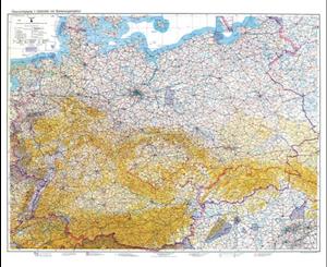 Cover for Harald Rockstuhl · Historische Karte: DEUTSCHLAND  1938 - Übersichtskarte mit der Bodenorganisation der Deutschen Luftwaffe (plano) (Map) (2015)