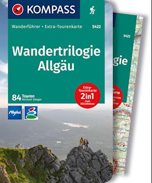 Cover for Michael Sänger · KOMPASS Wanderführer Wandertrilogie Allgäu, 84 Touren (Book) (2023)