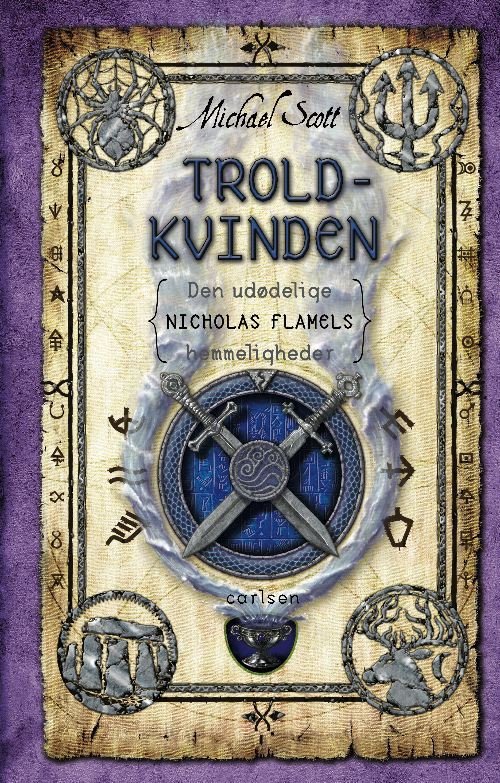 Cover for Michael Scott · Troldkvinden - Den udødelige Nicholas Flamels hemmeligheder 3 (Bound Book) [1st edition] (2010)