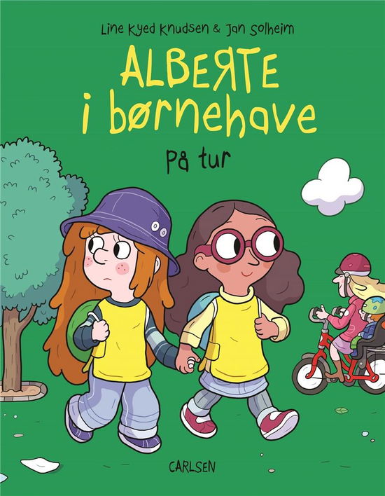 Alberte i børnehave: Alberte i børnehave - På tur - Line Kyed Knudsen - Livres - CARLSEN - 9788711905135 - 12 juin 2019