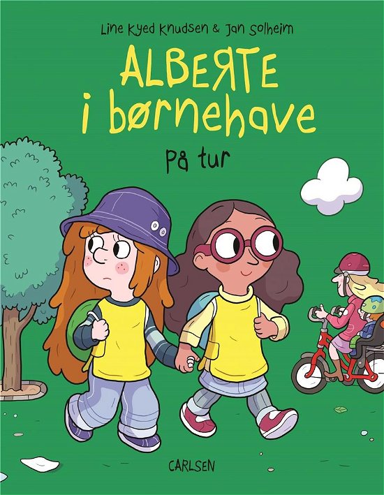 Cover for Line Kyed Knudsen · Alberte i børnehave: Alberte i børnehave - På tur (Gebundesens Buch) [1. Ausgabe] (2019)