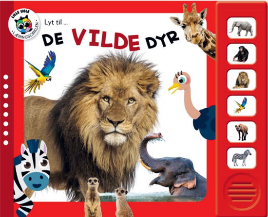 Cover for Globe · Lyt til - De vilde dyr (Papbog) [1. udgave] (2023)