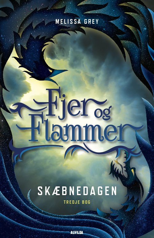 Cover for Melissa Grey · Fjer og flammer: Fjer og flammer 3: Skæbnedagen (Paperback Book) [1. Painos] (2017)
