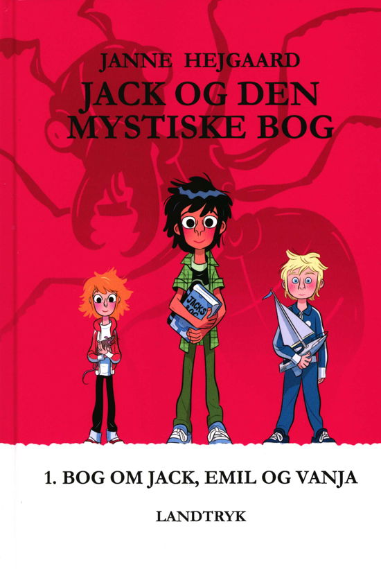 Cover for Janne Hejgaard · Jack og den Mystiske Bog (Innbunden bok) [1. utgave] (2019)