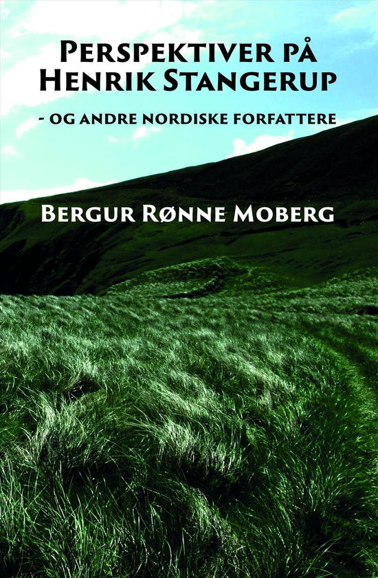 Cover for Bergur Rønne Moberg · Perspektiver på Henrik Stangerup (Sewn Spine Book) [1st edition] (2014)