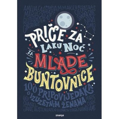 Cover for Francesca Cavallo · Pri?e za laku no? za mlade buntovnice: 100 pripovijedaka o izuzetnim ?enama (Inbunden Bok) (2017)