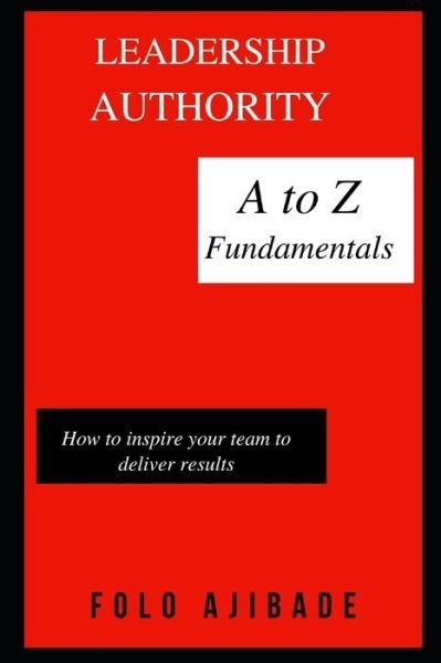 Cover for Folo Ajibade · Leadership Authority (Paperback Book) (2020)