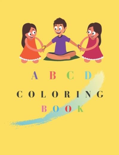 Cover for J R · ABCD Coloring book (Paperback Book) (2020)