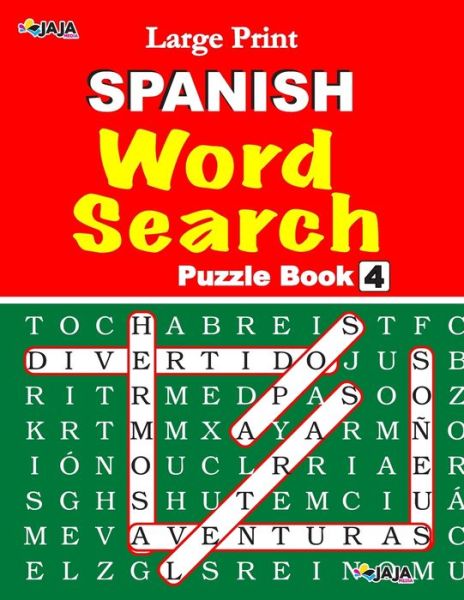 Cover for J S Lubandi · Large Print SPANISH WORD SEARCH (Paperback Book) (2020)