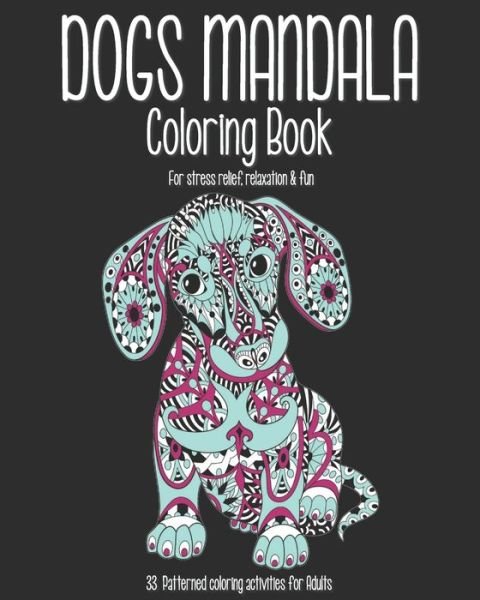 J and I Books · Dogs Mandala Coloring Book (Pocketbok) (2020)
