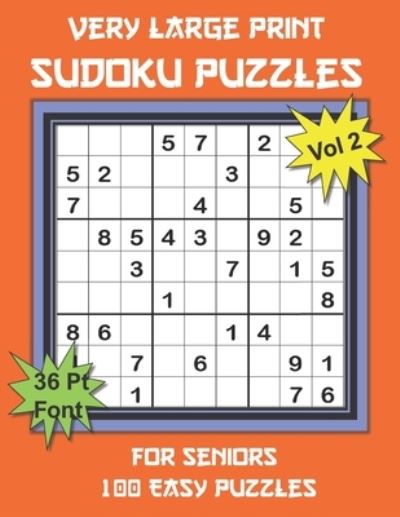 Cover for Youdosudo · Very Large Print Sudoku Puzzles for Seniors (Paperback Book) (2020)