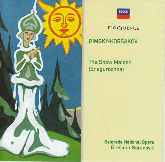 Cover for Belgrade National Opera (Chorus &amp; Orchestra) / Baranovi 107 · Rimsky-Korsakov: The Snow Maiden (CD) (2019)