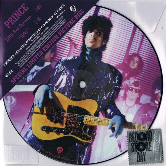 Cover for Prince · Little Red Corvette/1999 (7&quot;) [Limited edition] (2017)