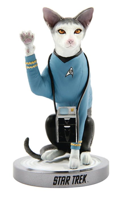 Star Trek Tos Spock Cat Polystone Statue - Chronicle - Merchandise -  - 0681920039136 - 18. december 2019