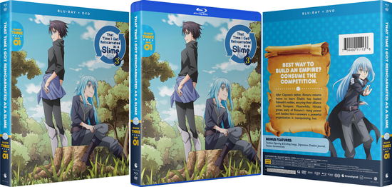 Cover for That Time I Got Reincarnated As Slime: Ssn 3 Pt 1 (Blu-ray) (2025)