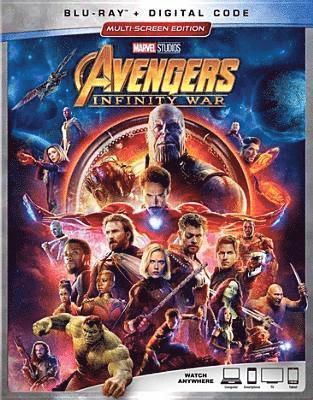 Cover for Avengers: Infinity War (Blu-Ray) (2018)