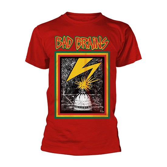 Cover for Bad Brains · Bad Brains (Red) (T-shirt) [size L] [Red edition] (2018)