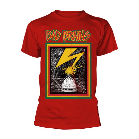 Cover for Bad Brains · Bad Brains (Red) (T-shirt) [size L] [Red edition] (2018)