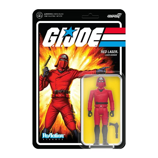G.I. Joe: Super7 · Reaction Figure Wave 5 - Red Laser (MERCH) (2023)