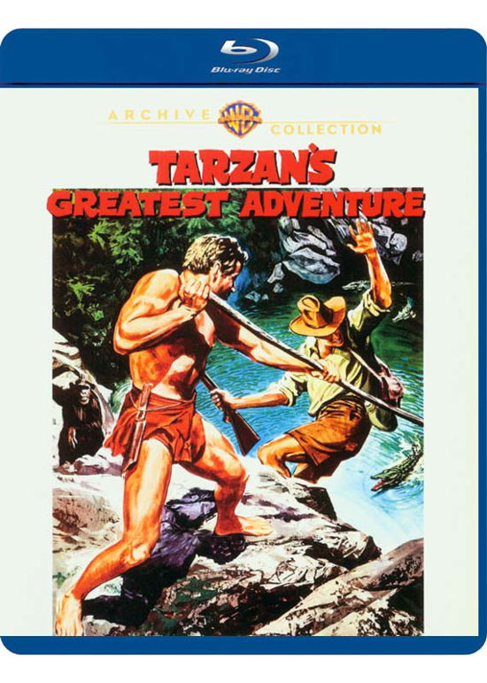 Cover for Tarzan's Greatest Adventure (1959) (Blu-ray) (2018)