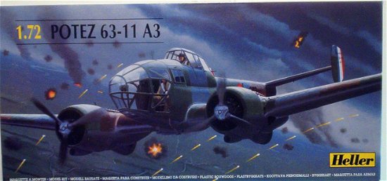 Cover for Heller · 1/72 Potez 63-11 A3 No.156/709 Heller Museum (Spielzeug)