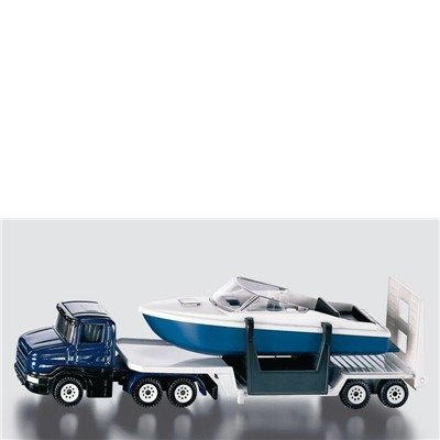 Cover for 571234 · Low Loader with Boat SIKU (1613) (Toys) (2013)