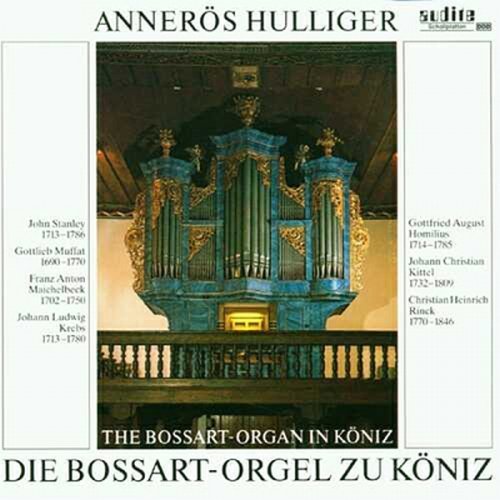 Cover for Annerös Hulliger · Die Bossart-Orgel zu Köniz Audite Klassisk (CD) (1988)