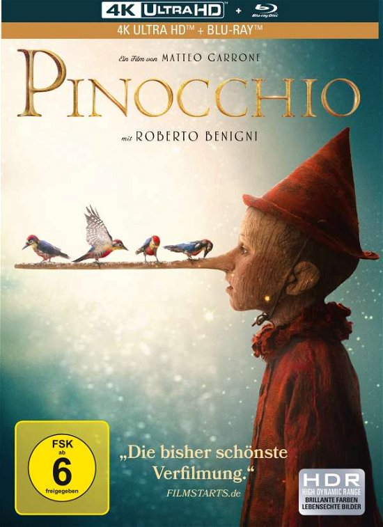 Cover for Matteo Garrone · Pinocchio-2-disc Limited Mediabook (4k Uhd+blu (4K UHD Blu-ray) (2020)