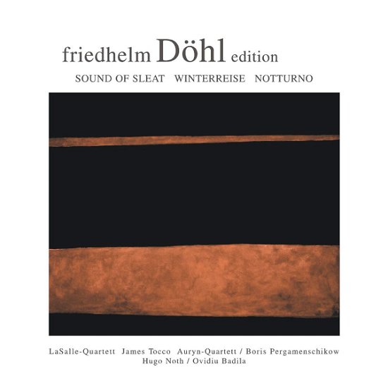 Cover for Dohl / Badila / Noth / Pergamenschikow / Tocco · Sound of Sleat / Winterreise / Notturno 1 (CD) (2003)