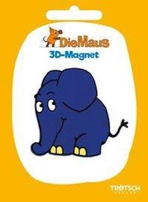 Cover for Trötsch Verlag GmbH · Trötsch Die Maus 3D-Magnet Elefant stehend (N/A) (2020)