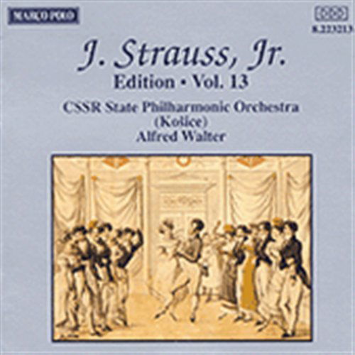 J.Strauss,Jr.Edition Vol.13 *s* - Walter / Staatsphilh.Der CSSR - Music - Marco Polo - 4891030232136 - May 21, 1991