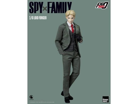 Spy X Family Figzero Loid Forger 1/6 Scale af - Threezero - Merchandise -  - 4895250810136 - July 1, 2025