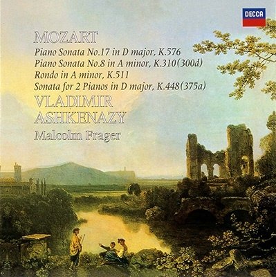 Cover for Vladimir Ashkenazy · Mozart: Piano Sonata No.18 in D. K.576 / Piano Sonata No.8 in a Minor. K.310 /mo (CD) [Japan Import edition] (2022)