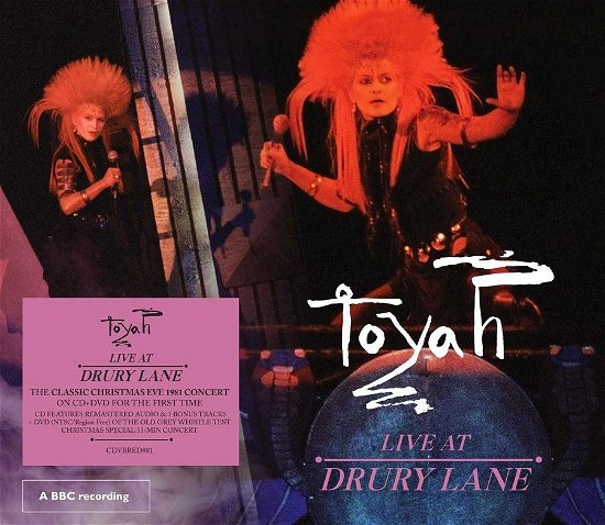 Cover for Toyah · Live At Drury Lane (CD) [Dvd edition] (2023)